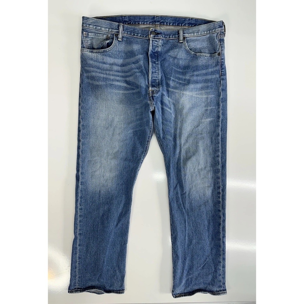 Levi's 501 Original Jeans Blue Stretch Button Fly / Men's‎ 40x30